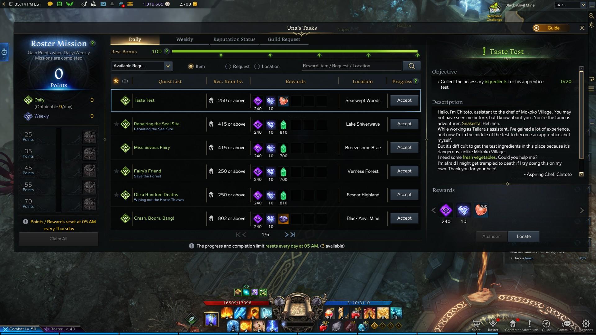 Lost Ark - How to Unlock Una's Tasks