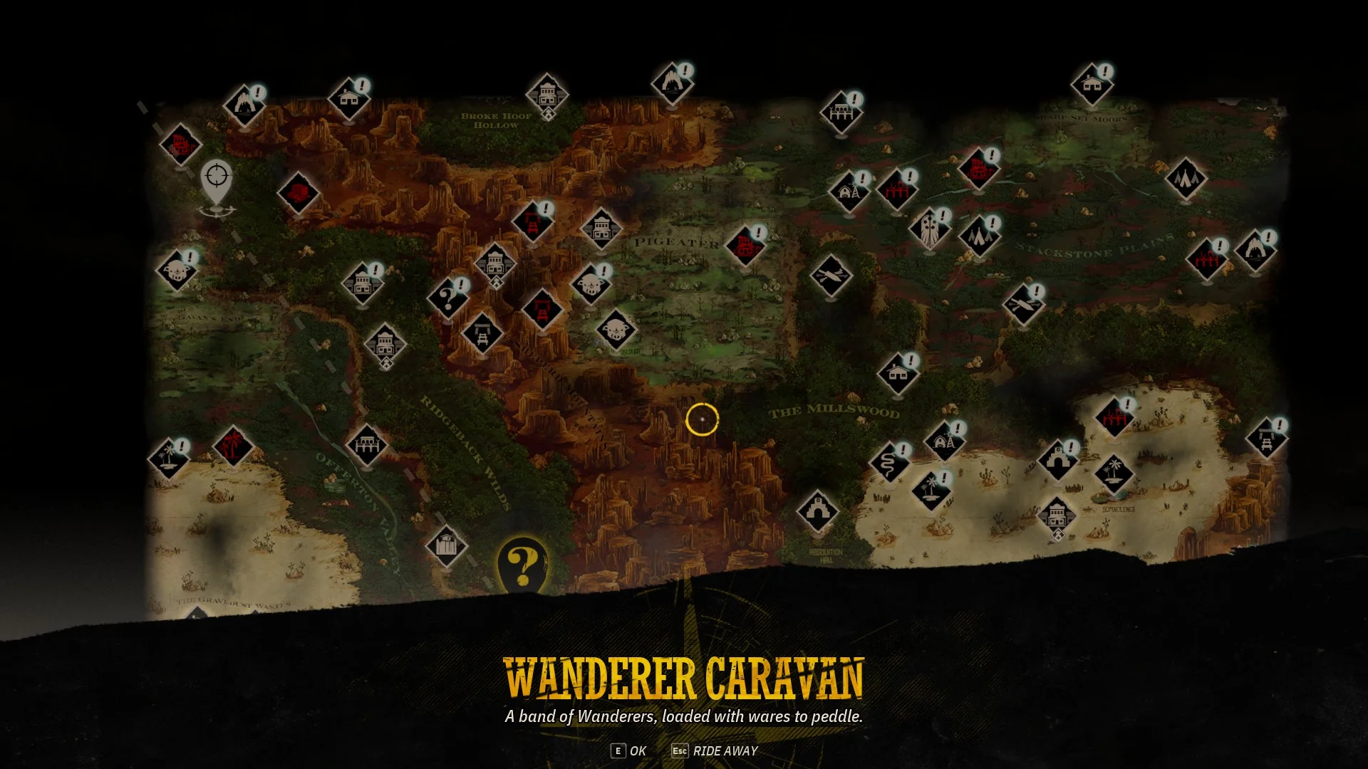 Weird West - Wanderer Caravan Random Encounter