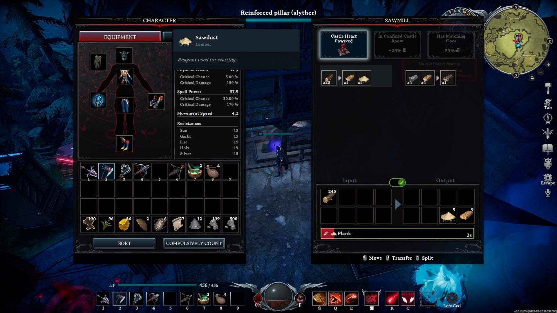 V Rising What is Sawdust For Slyther Games