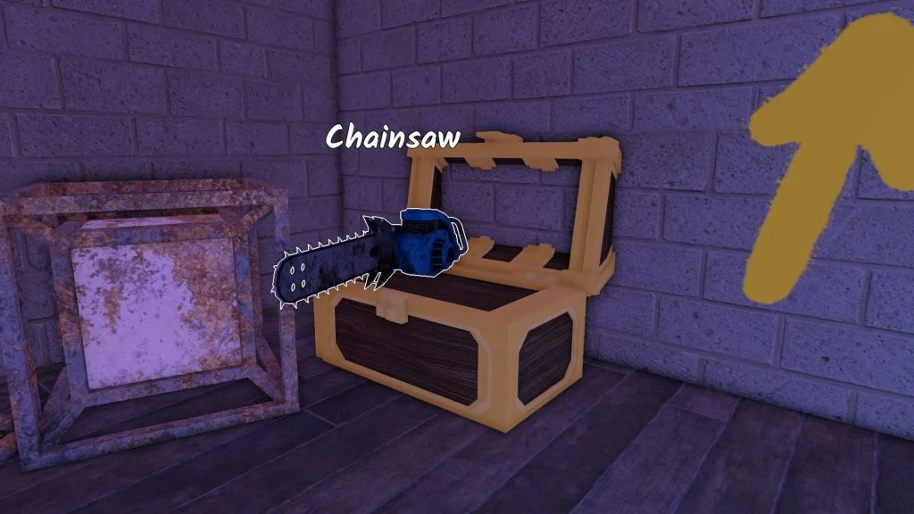 99 Nights in the Forest Chainsaw in a Chest