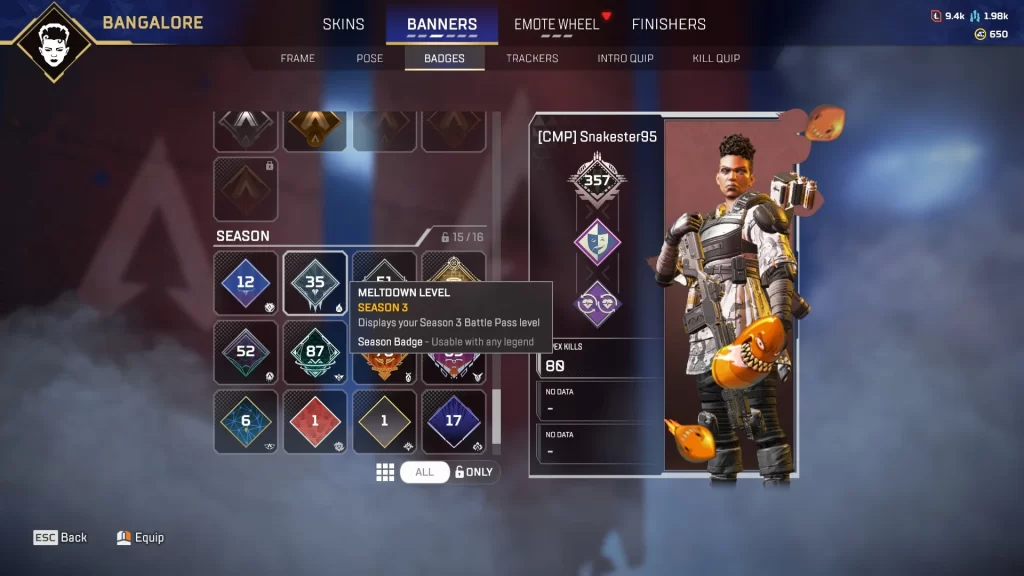 Apex Legends - How to Find Season Levels