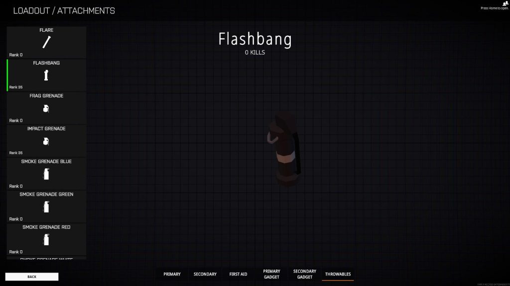 Battlebit Remastered - Secondary Gadget Flashbang