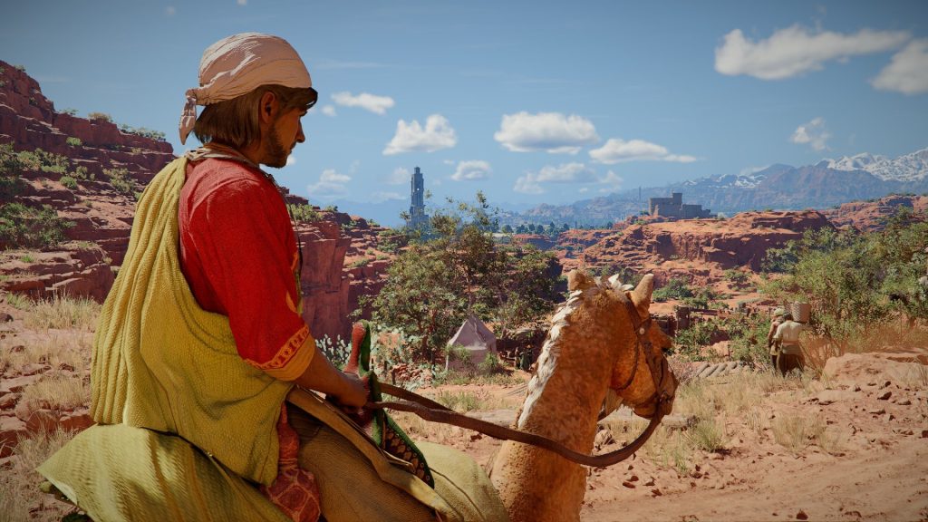 Crimson Desert Camel in a Desert Screenshot