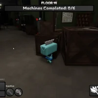 Dandy's World Hiding Behind Crates