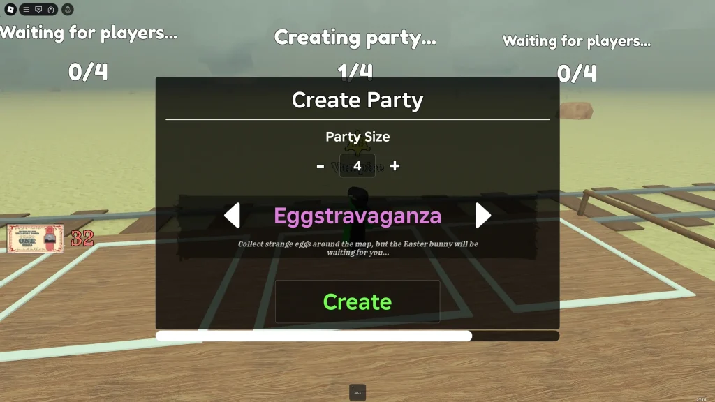 Dead Rails Eggstravaganza Mode Selection