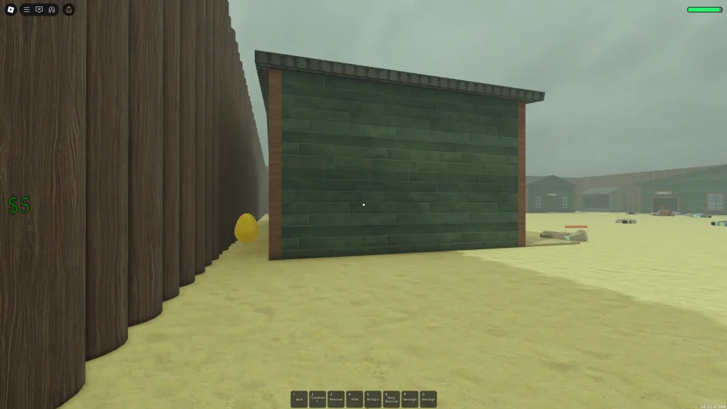Dead Rails Fort Constitution Second Golden Egg Behind the Barracks