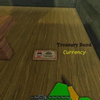 Dead Rails Screenshot of a Treasury Bond on the Floor