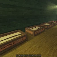 Dead Rails Screenshot Inside Fort Constitution Showing Loot in Boxes