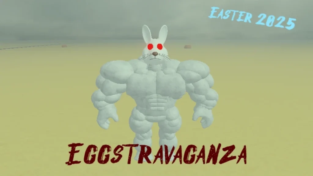 Dead Rails White Werewolf With Bunny Ears and Eggstravaganza Written