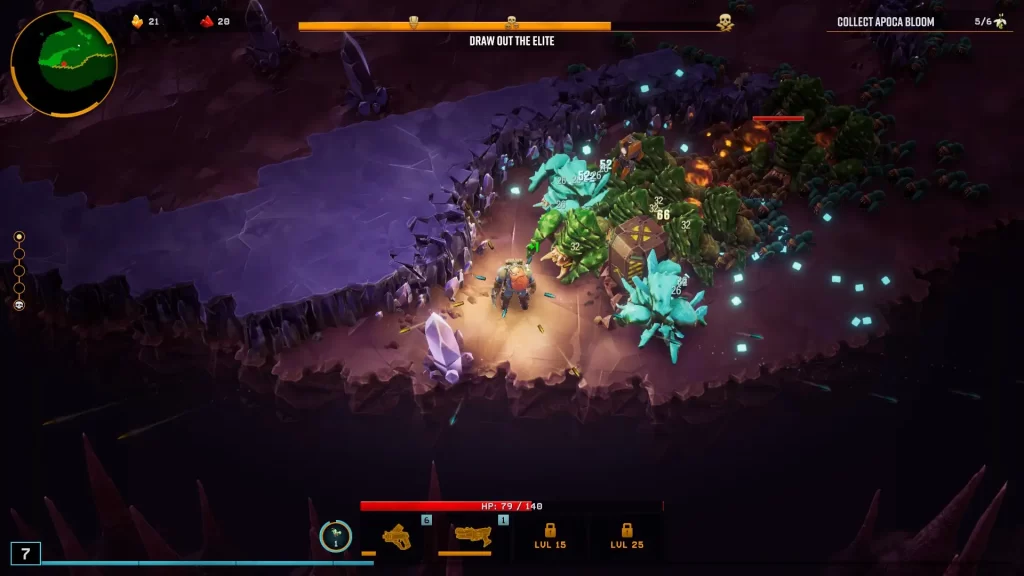 Deep Rock Galactic Survivor - Backed Into a Wall By Bugs