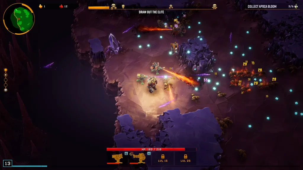 Deep Rock Galactic Survivor - Status Effects Against Bugs