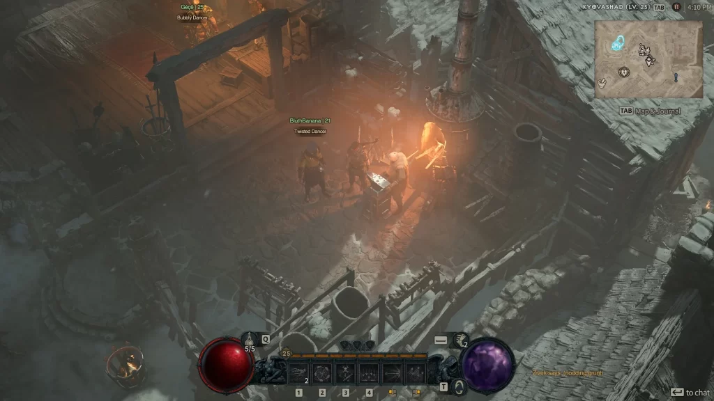 Diablo 4 - Blacksmith in Kyovashad