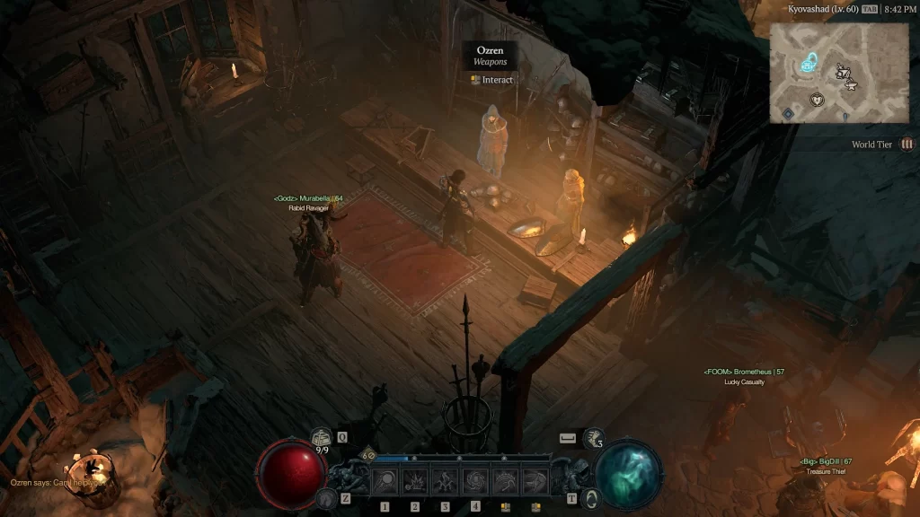 Diablo 4 - Selling Legendaries in Kyovashad