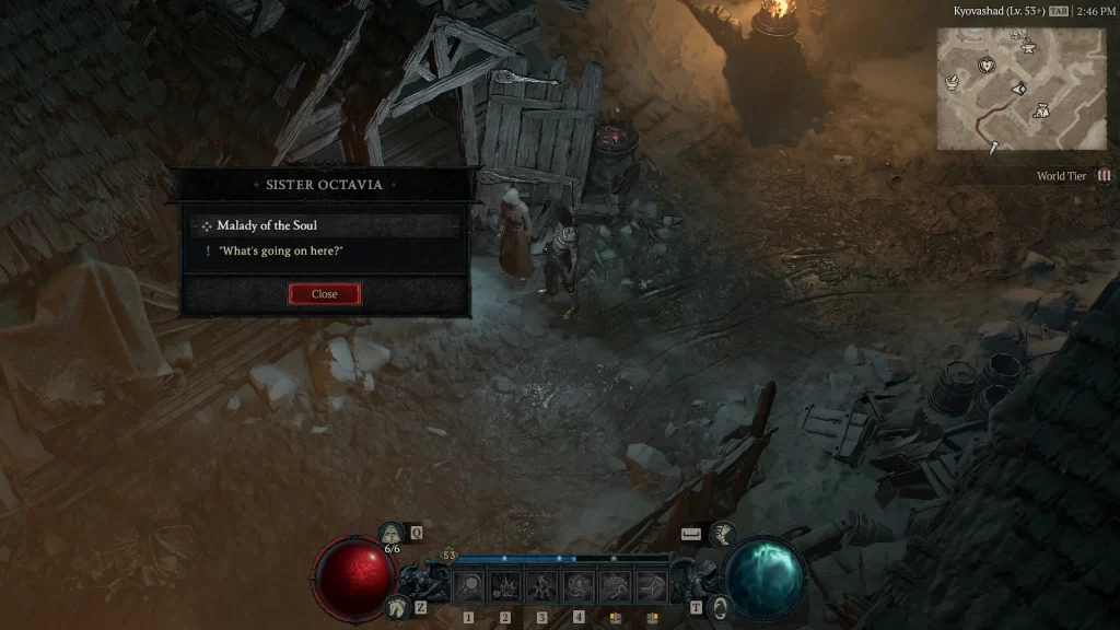 Diablo 4 - Side Quest in Kyovashad