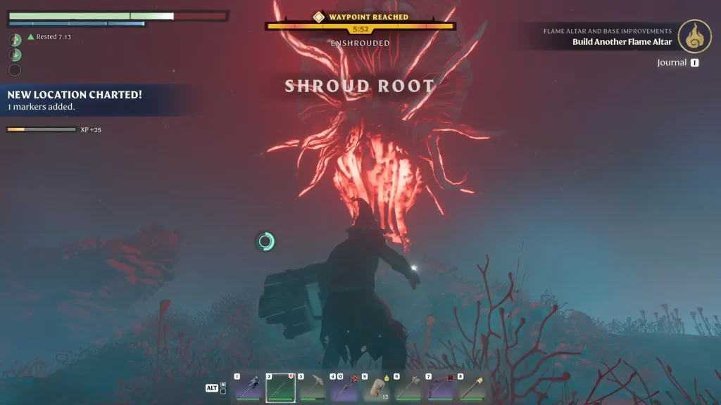 Enshrouded - Removing Shroud Root For Skill Points