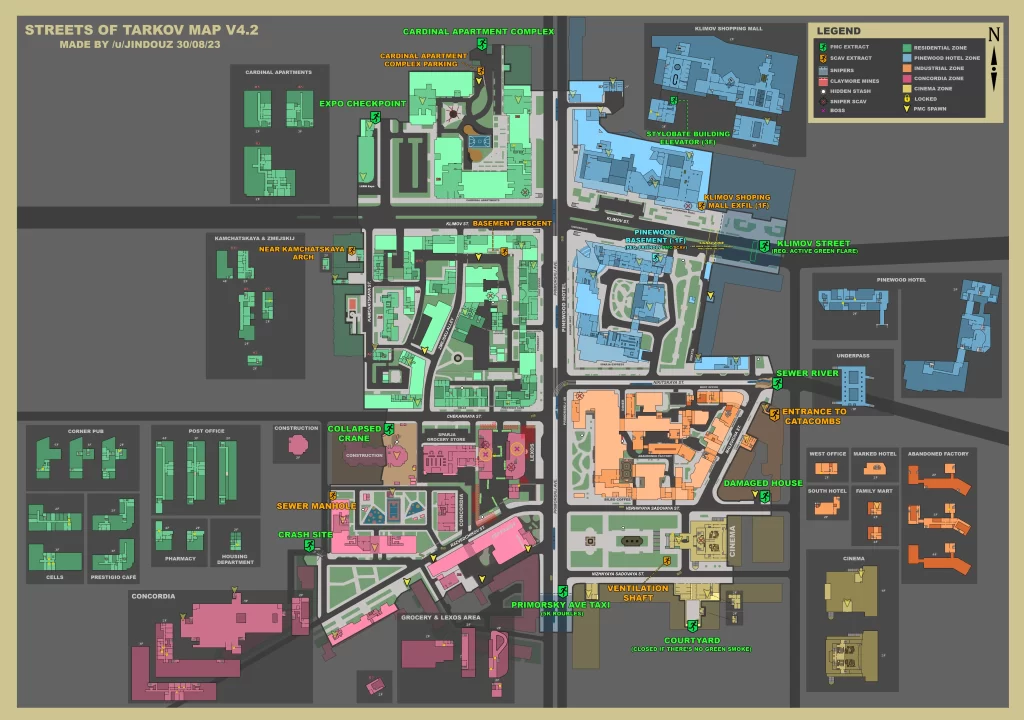 Escape from Tarkov - Streets of Tarkov Map 4