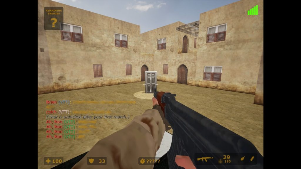 It Takes a War Screenshot of an Out of Place Door