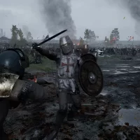 Kingmaker Screenshot Shooting a Knight