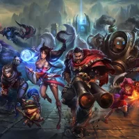 League of Legends Art Showing Characters