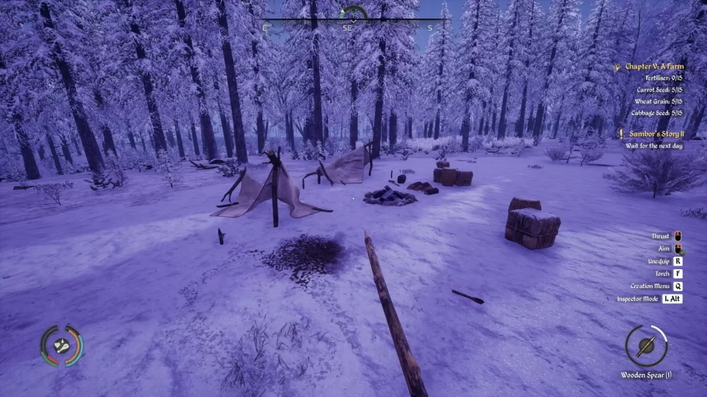 Medieval Dynasty - Looting an Abandoned Campsite