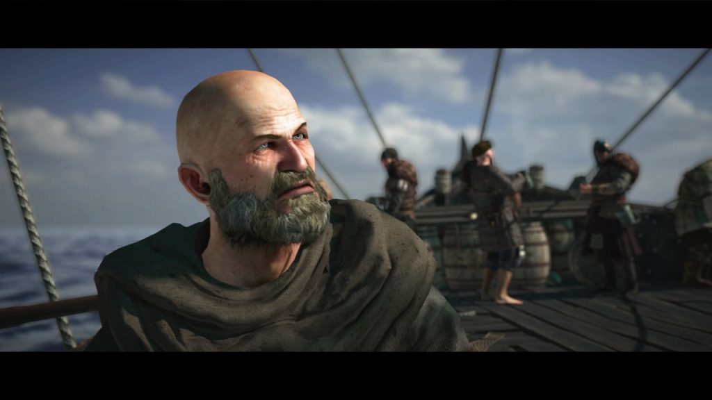 Mount & Blade 2 War Sails screenshot of Gunnar on a ship