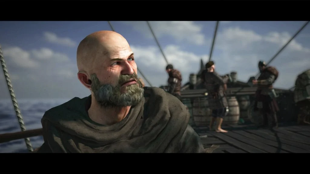 Mount & Blade 2 War Sails screenshot of Gunnar on a ship