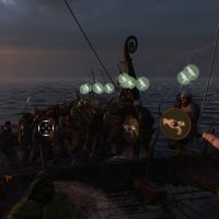 Mount & Blade War Sails screenshot of two ships in the ocean with troops fighting on board