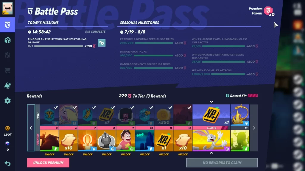 MultiVersus - Battle Pass Premium Tokens