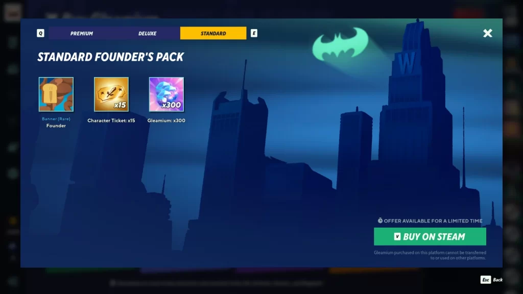 MultiVersus - How to Buy Founder's Pack