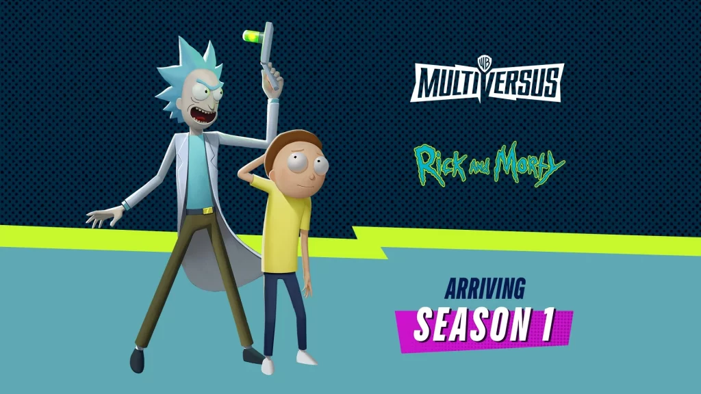 MultiVersus - Rick And Morty Reveal Season 1