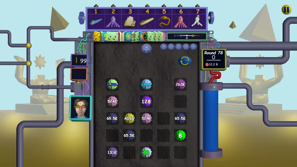 Nubby's Number Factory Late Build Screenshot Before Round 78