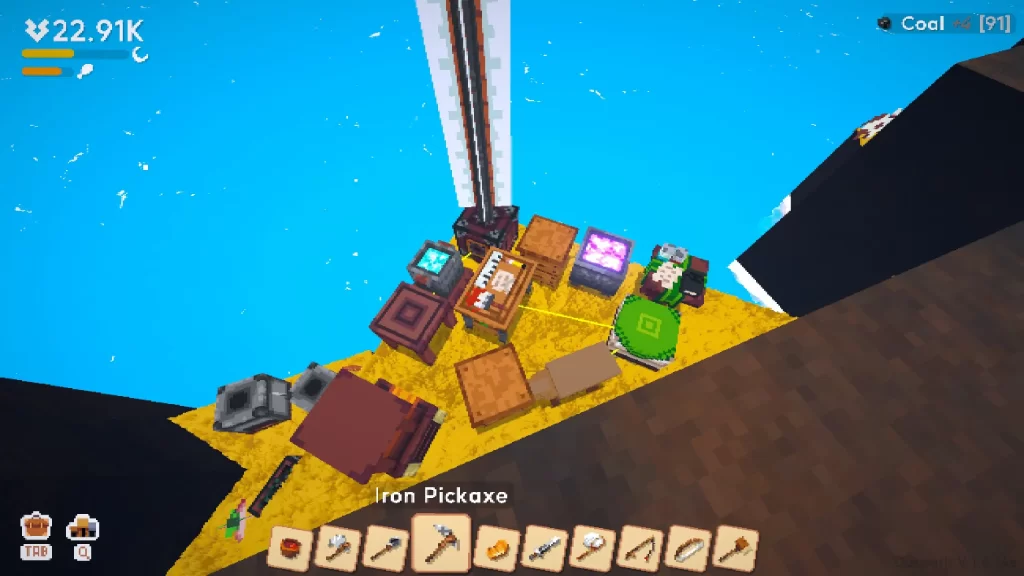 Outpath - Crowded Base With Workbenches