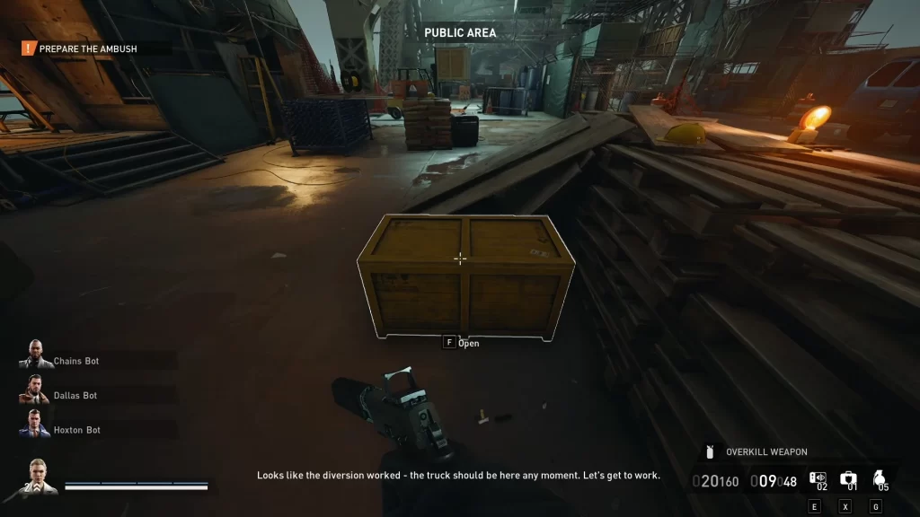 Payday 3 - Yellow Crate With EMP