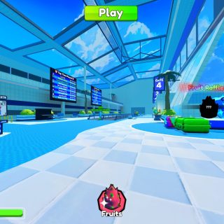 Roblox Cliff Screenshot of an Airport Lobby