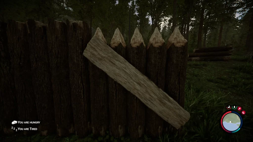 Sons of the Forest - Defensive Wall Gate Screenshot