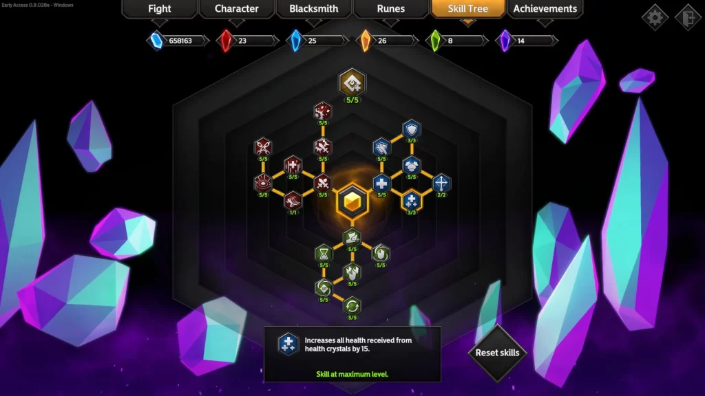 Soulstone Survivors Skill Tree Upgrades For Meta Progression