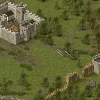 Stronghold Definitive Edition Review - Catapult Sieging Castle