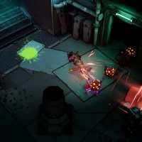 Superfuse Screenshot Showing Someone Punching Aliens