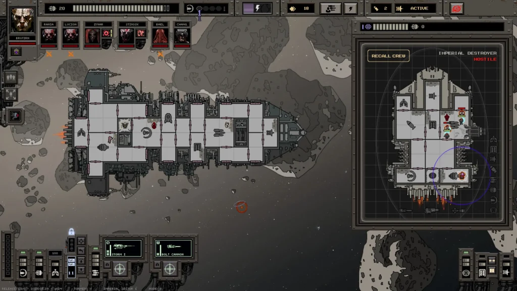 Void War Screenshot of Boarding an Enemy Ship