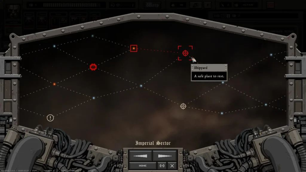 Void War Screenshot of a Shipyard on the Map