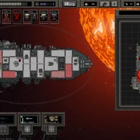 Void War Screenshot of a Ship Exploding