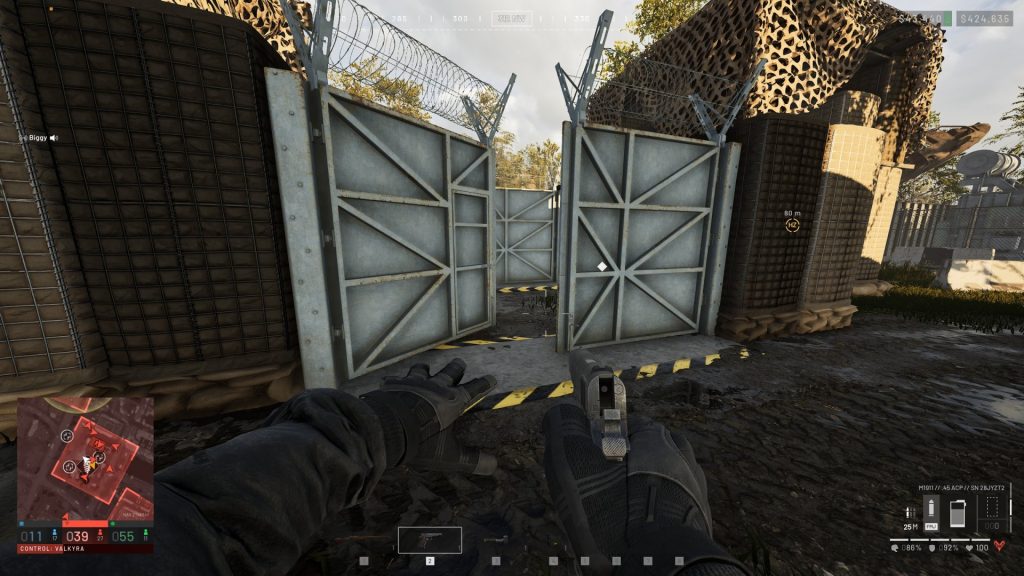 Wardogs Closing an Open Gate Door