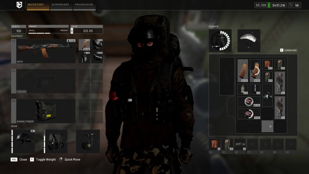 Wardogs Combining Magazines and Loose Ammo