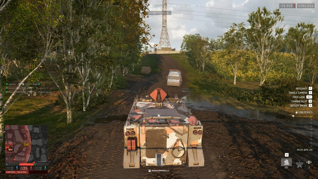 Wardogs Screenshot of Driving the APC Into the Zone