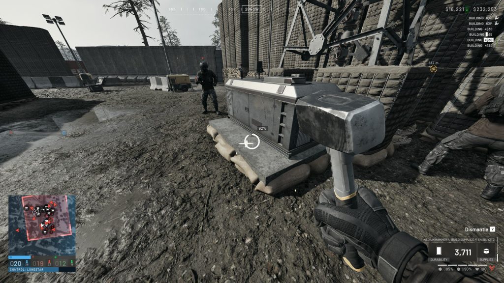Wardogs Screenshot of Hammering a Building